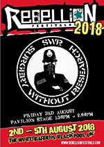 Surgery Without Research - Rebellion Festival, Blackpool 3.8.18
